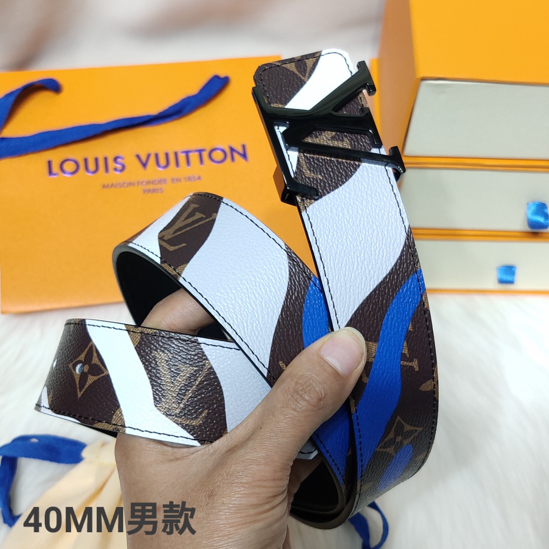 L*ouis V*uitton Belts Top Quality 40MM