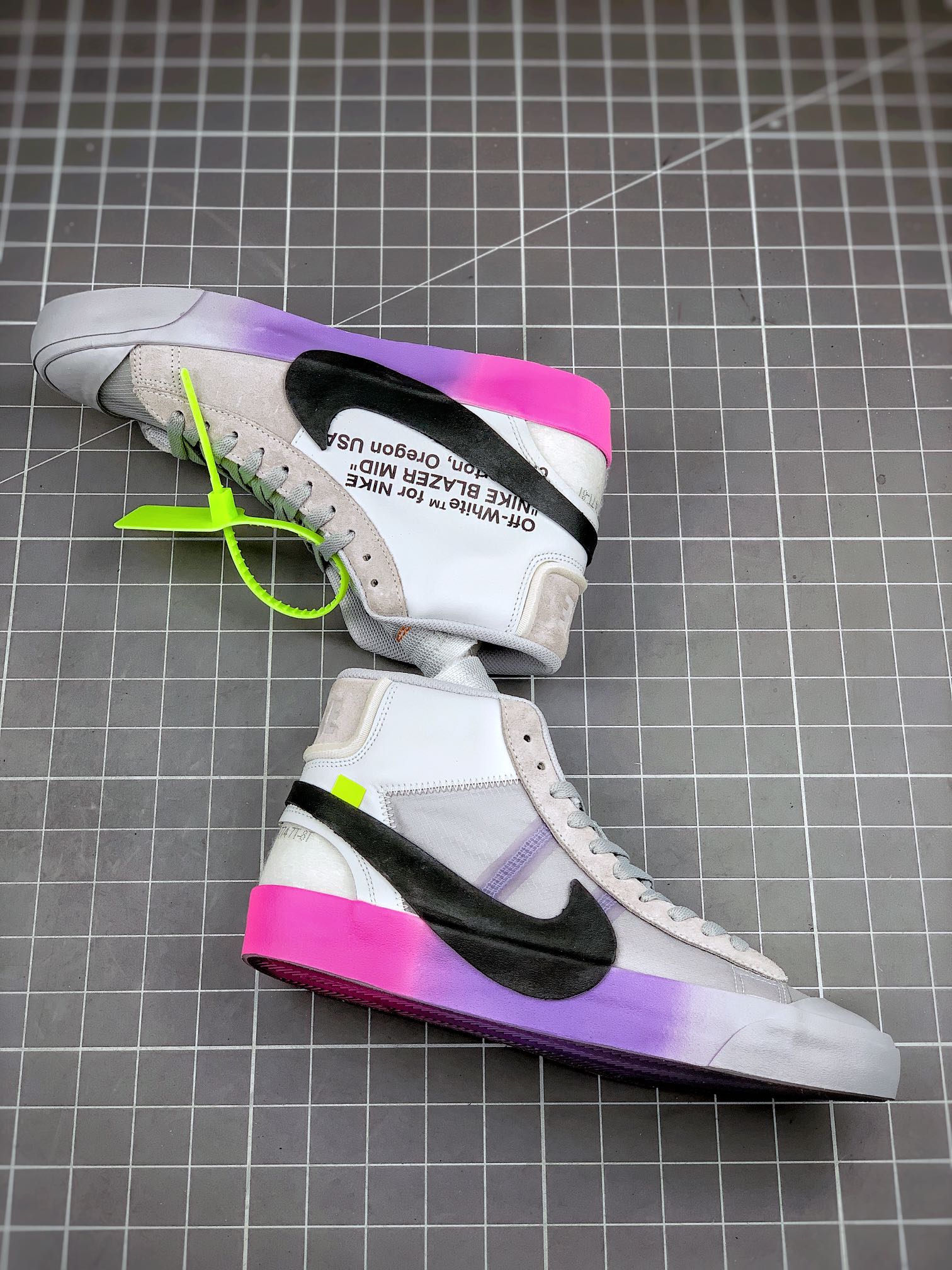 from OFF-WHITE X NIKE BLAZER MID