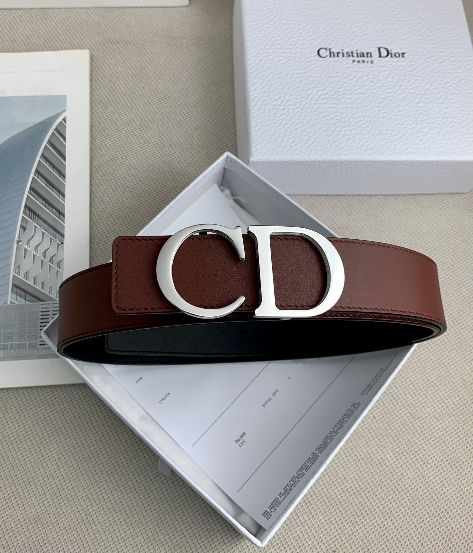 D*ior Belts Top Quality 35MM