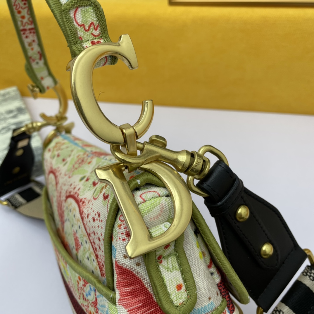 D*ior Top Bag 24*6*18cm