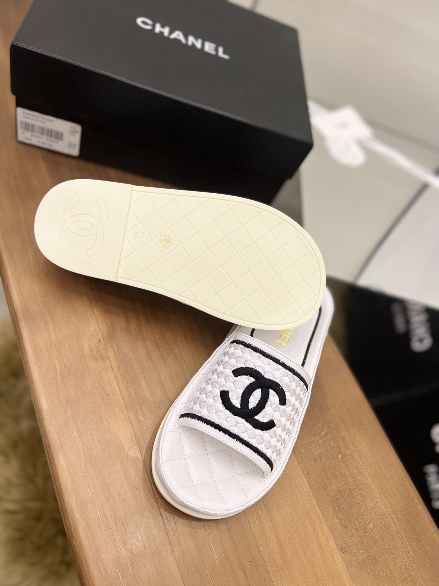 Women C*hanel Top Sandals