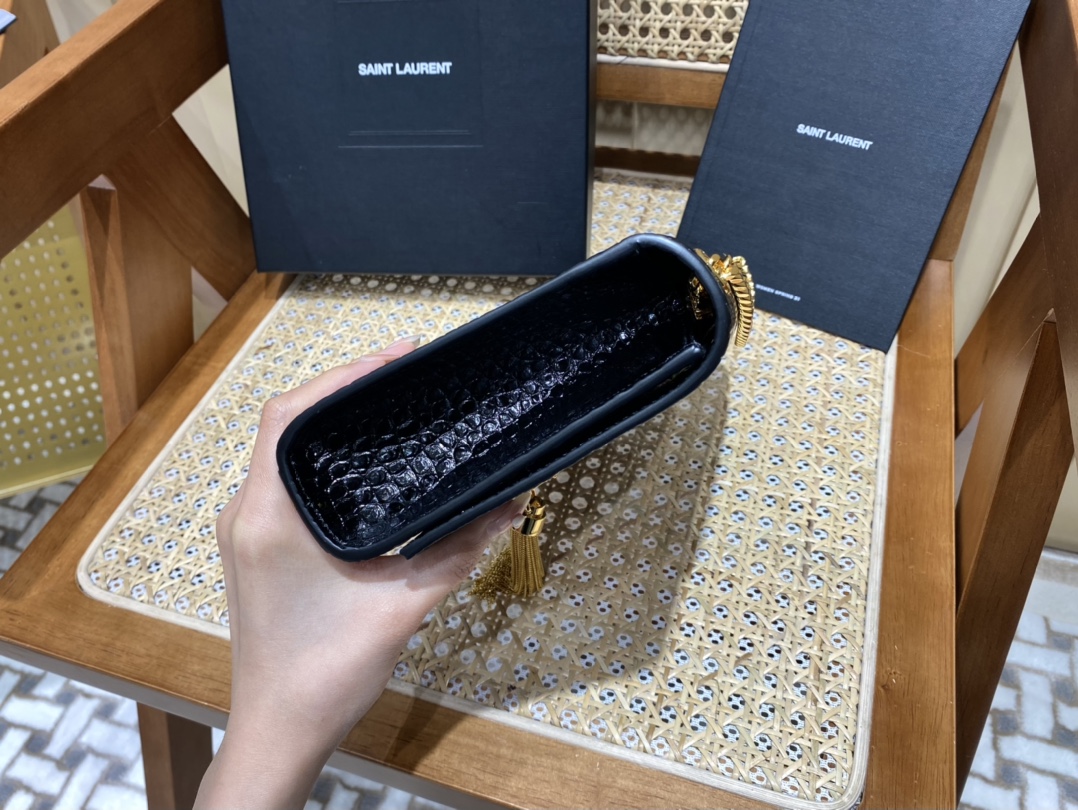 Y*SL Bag Top Quality 24*14.5*5.5 cm