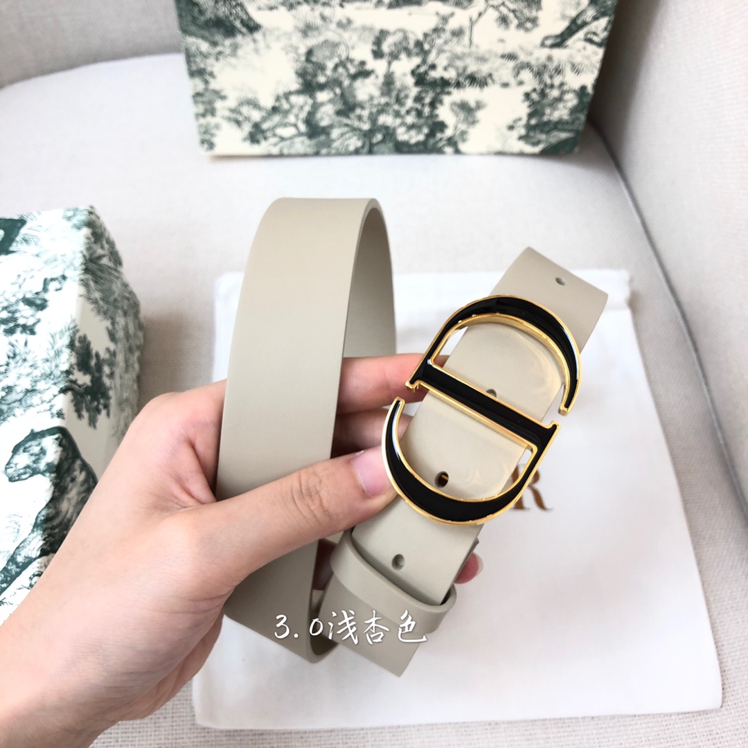 D*ior Belts Top Quality 30MM