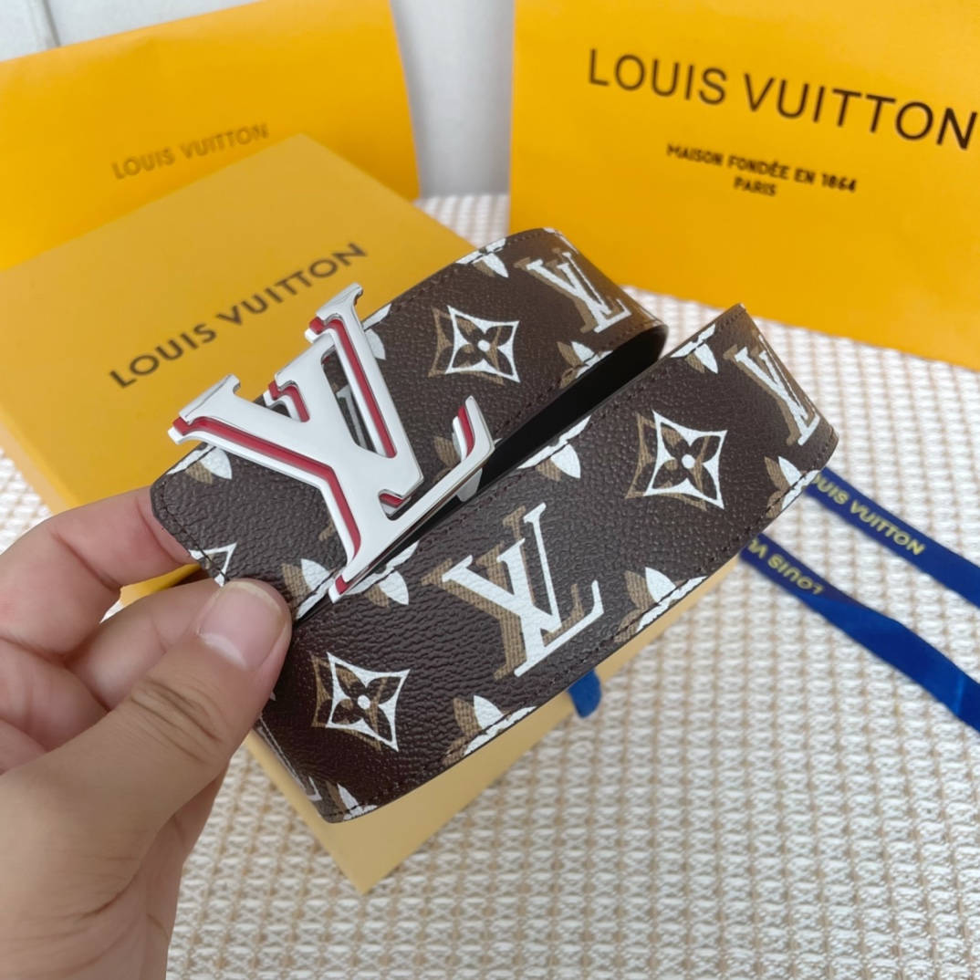 L*ouis V*uitton Belts Top Quality 40MM