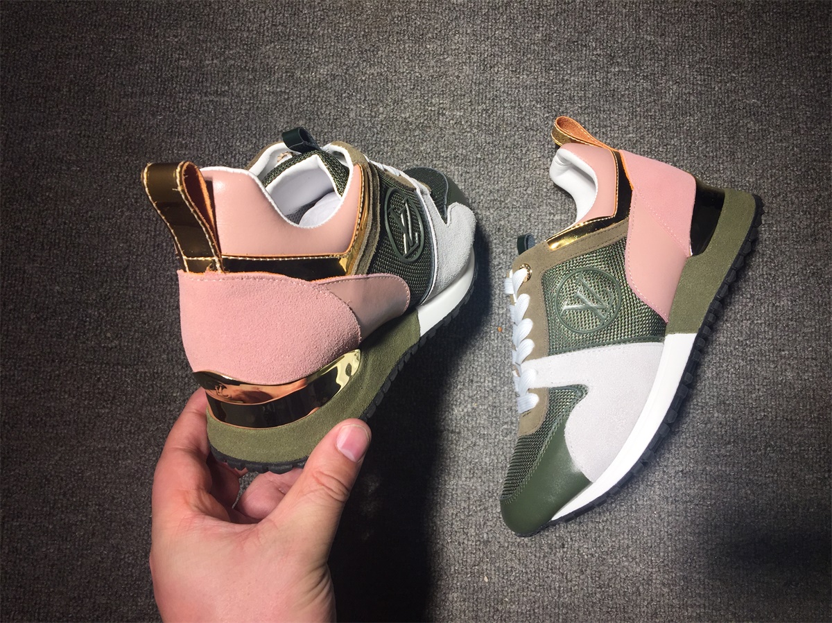 Women L*ouis V*uitton Run Away Top Sneaker