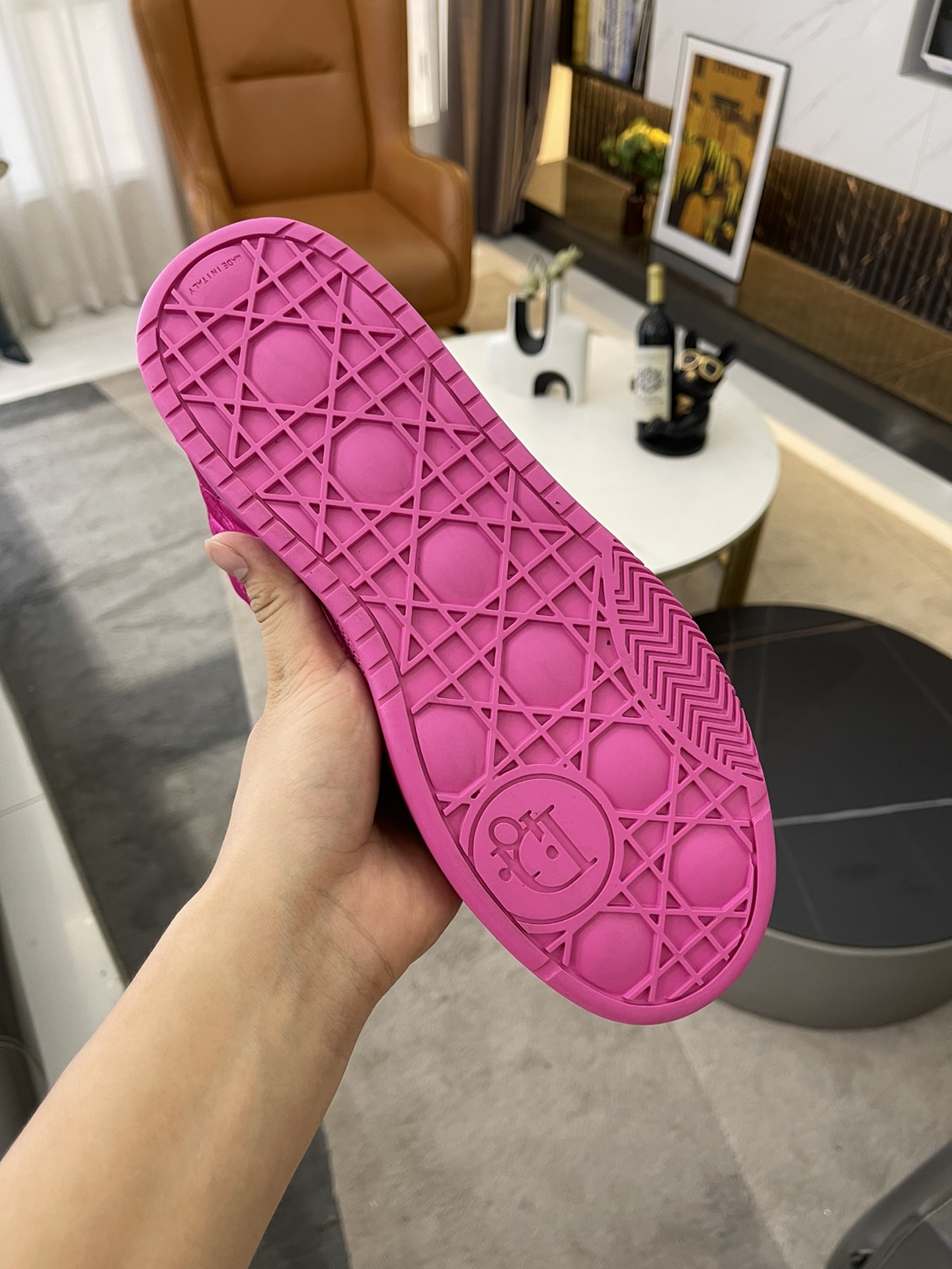 Men Women D*ior Top Sneakers