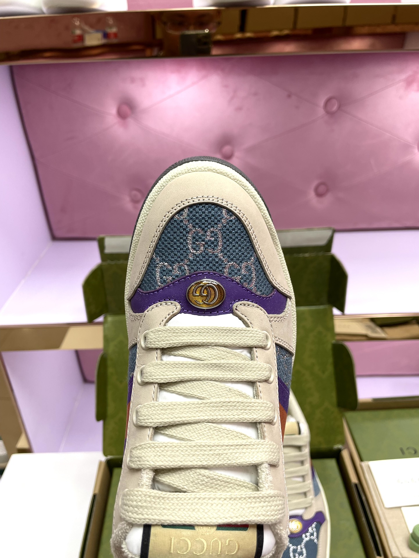 Men Women G*ucci Top Sneaker