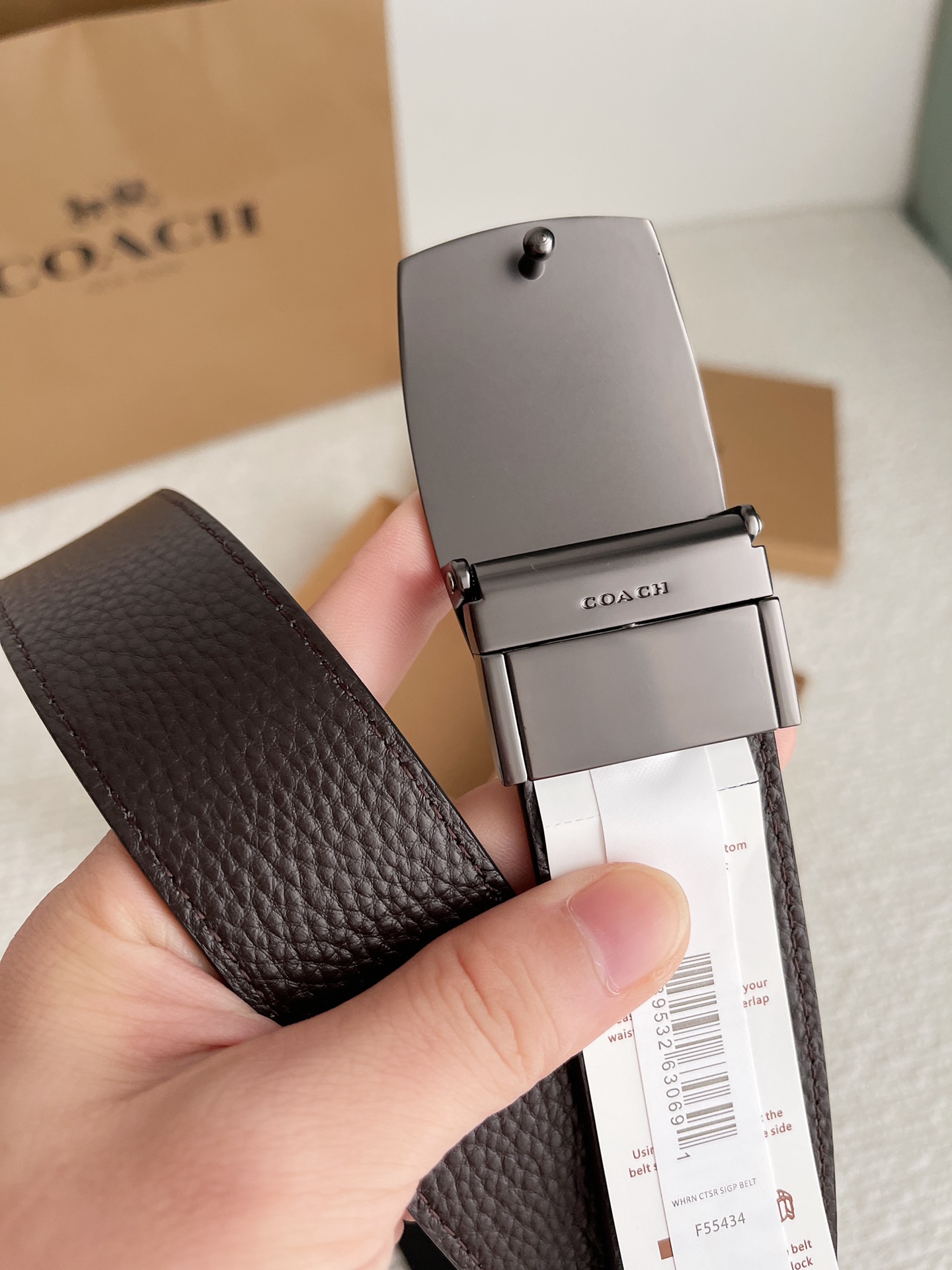 C*oach Belts Top Quality 37MM