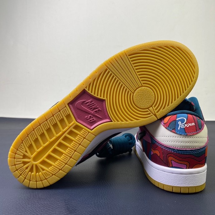 from Parra X Nike SB Dunk Low DH7695-600