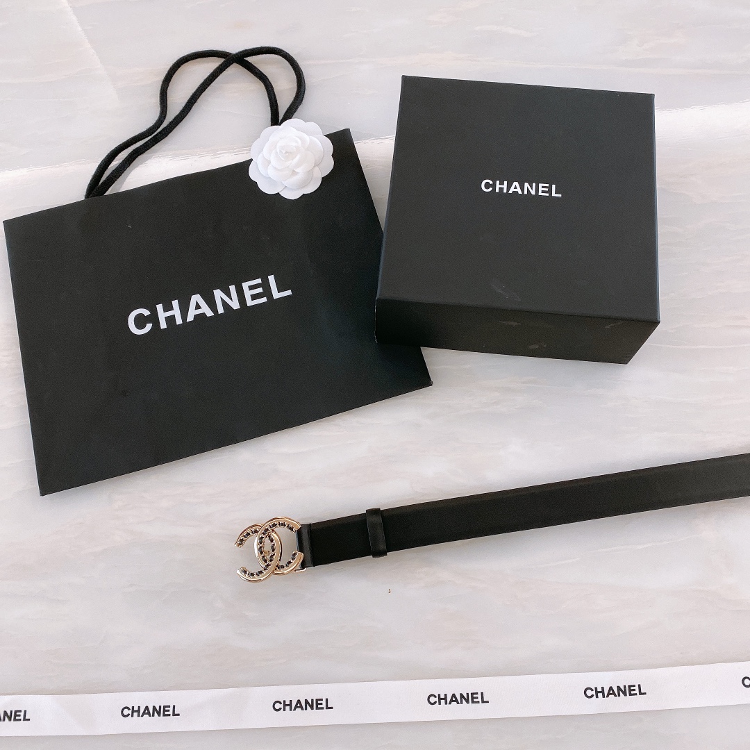 C*hanel Belts Top Quality 30MM