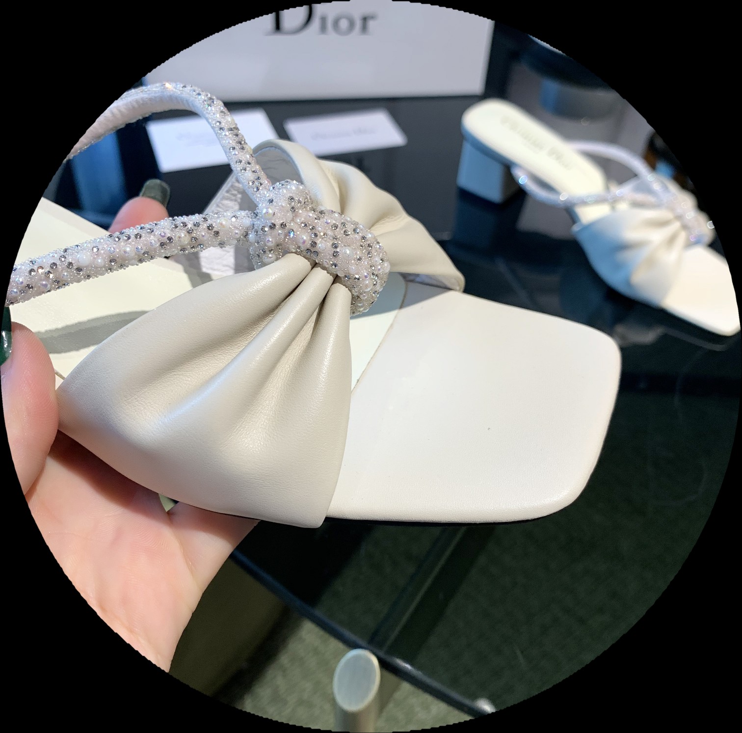 Women D*ior Top Sandals