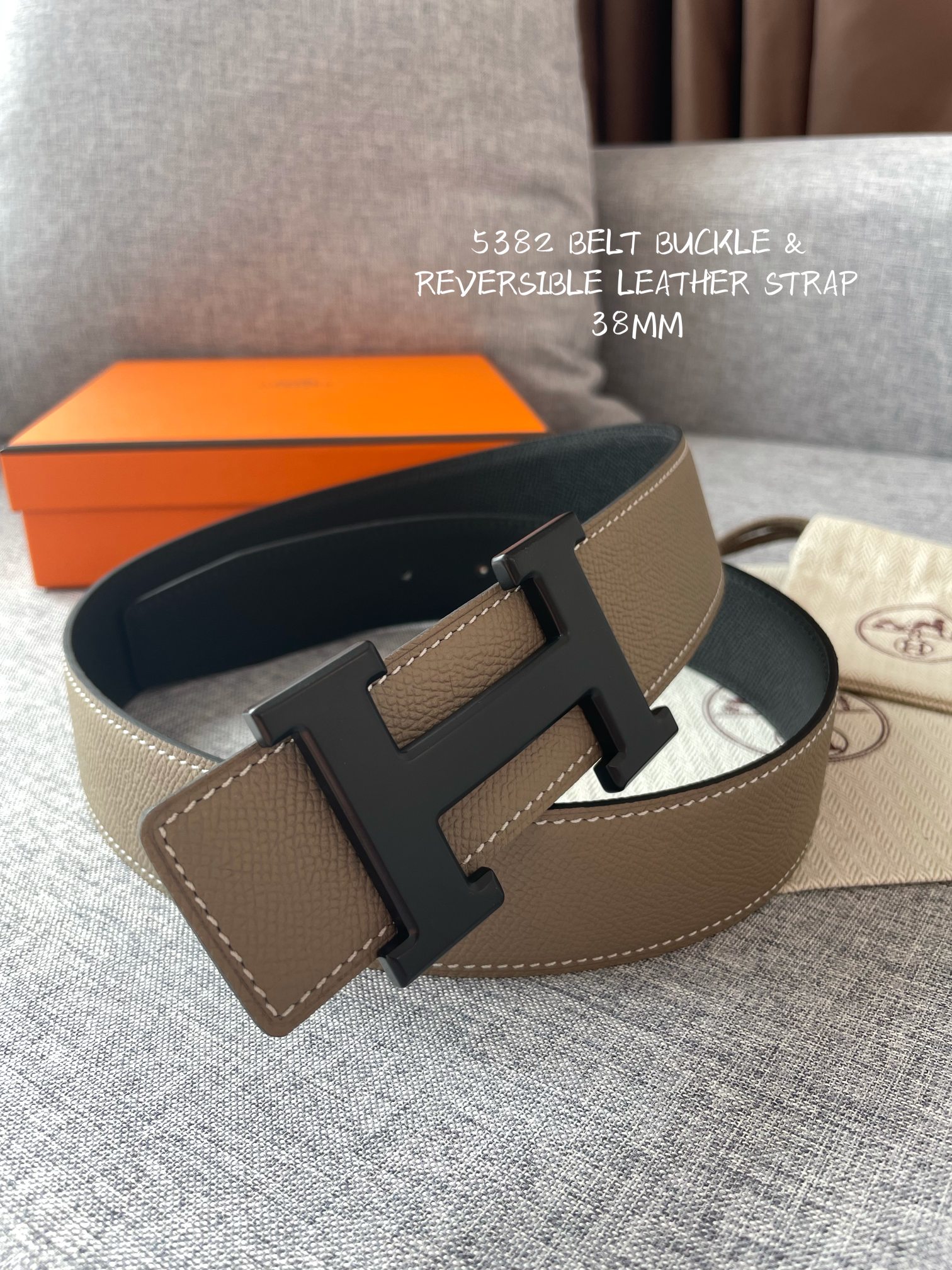 H*ermes Belts Top Quality 3.8CM