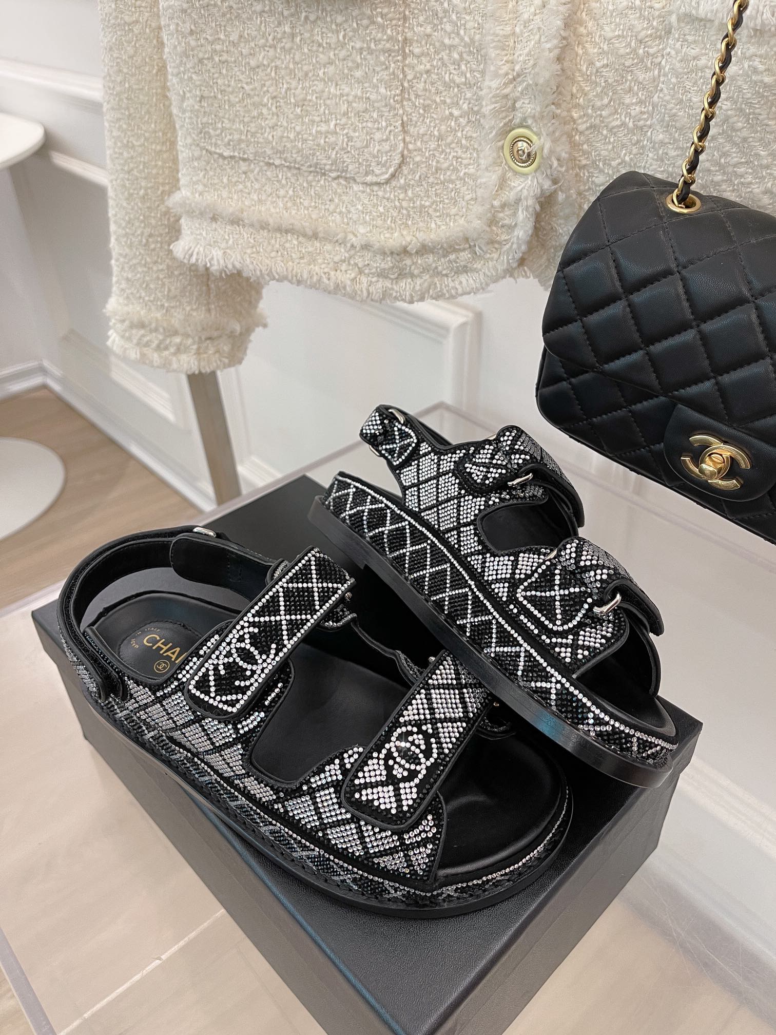 Women C*hanel Top Sandals