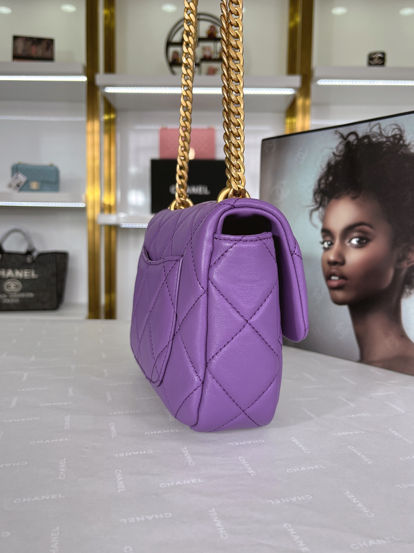 C*hanel Bag Top Quality 18.5*14*5*cm