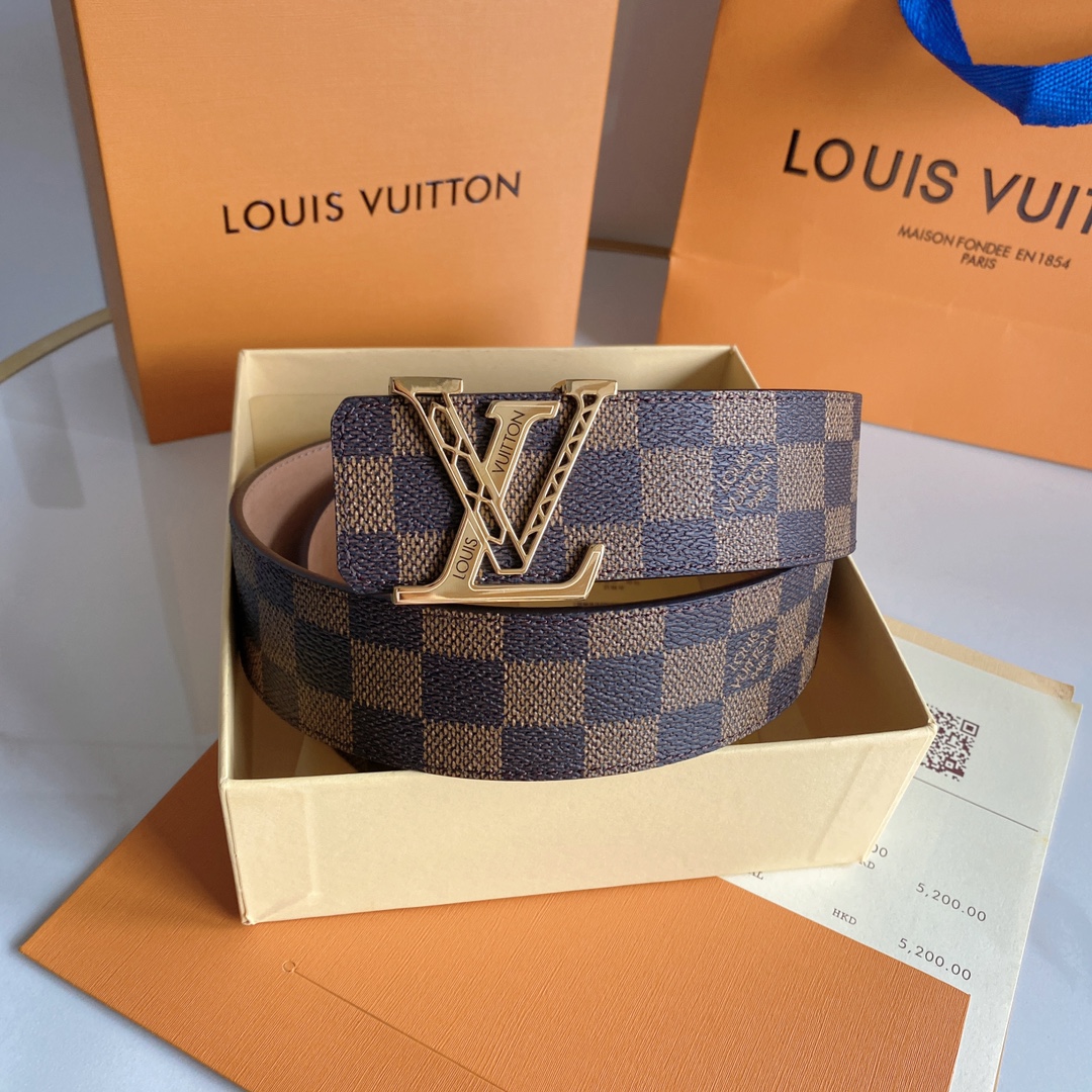 L*ouis V*uitton Belts Top Quality 40MM