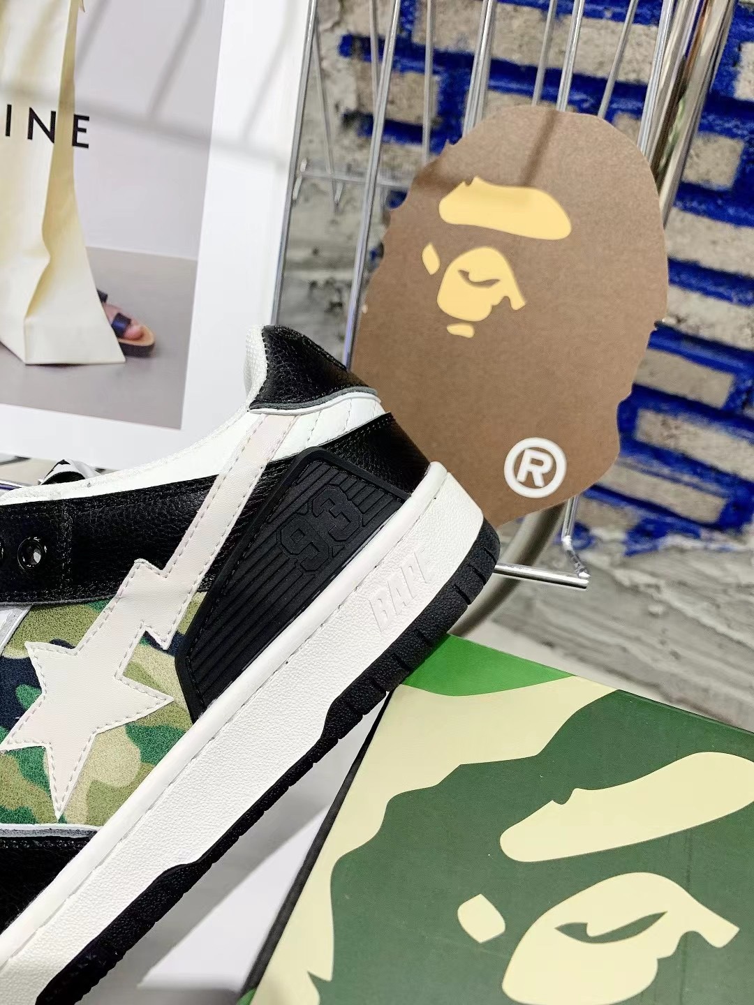 Men Women B*ape Top Sneaker