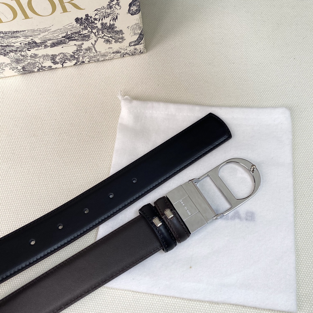 D*ior Belts Top Quality 35MM