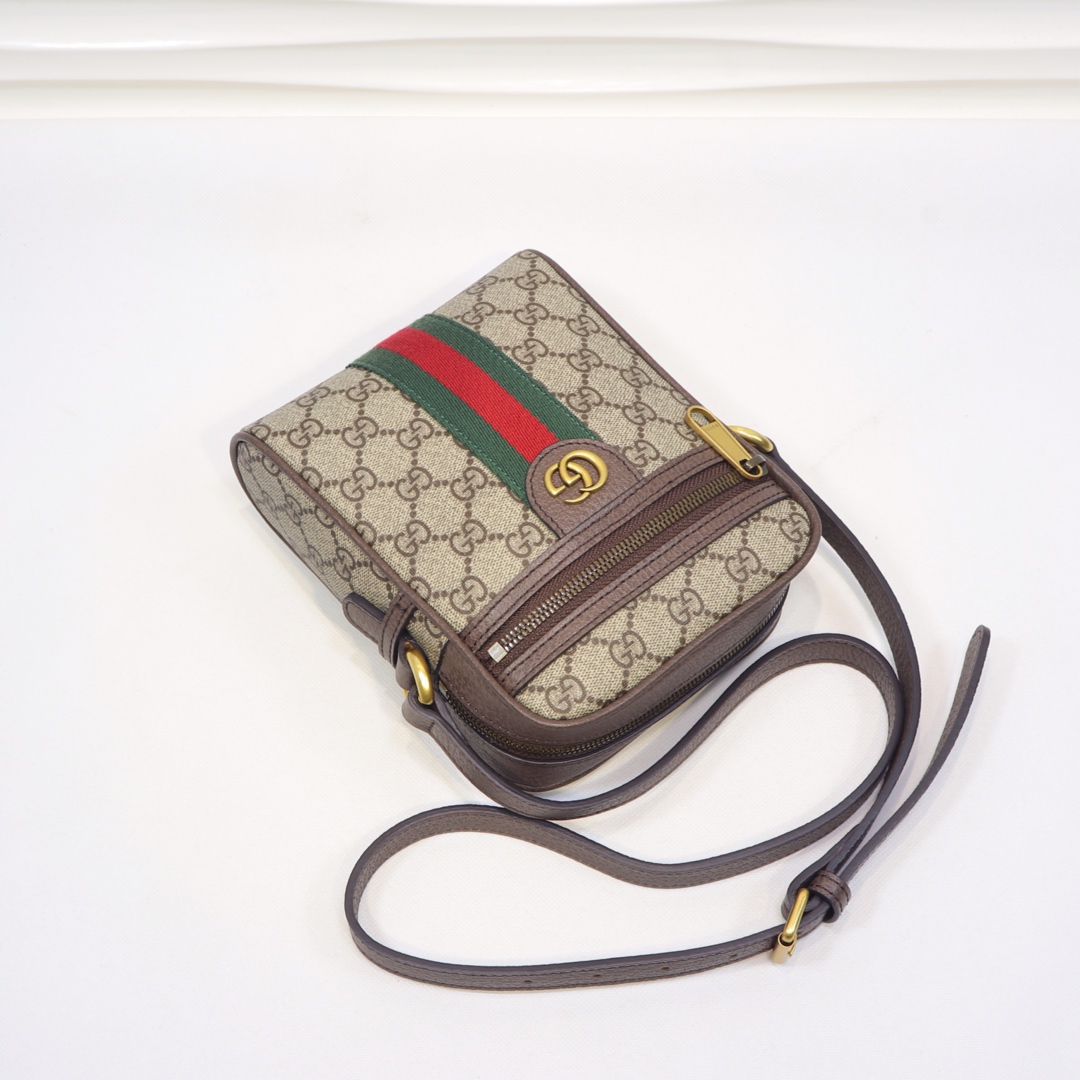 G*ucci Top Bag 14.5*18*8cm