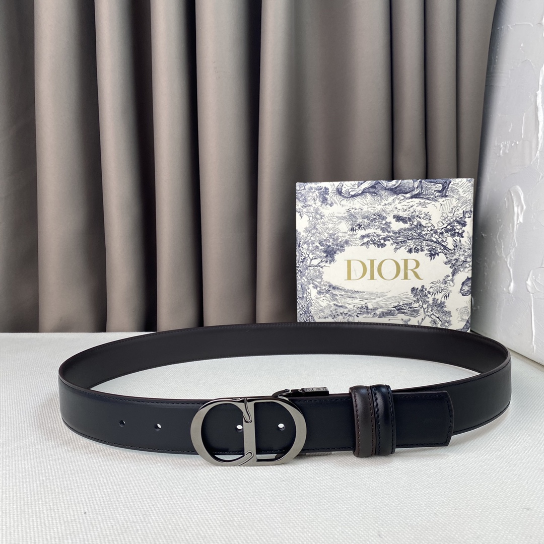 D*ior Belts Top Quality 35MM
