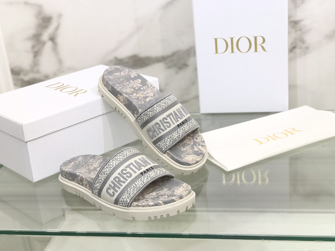 Women D*ior Top Sandals