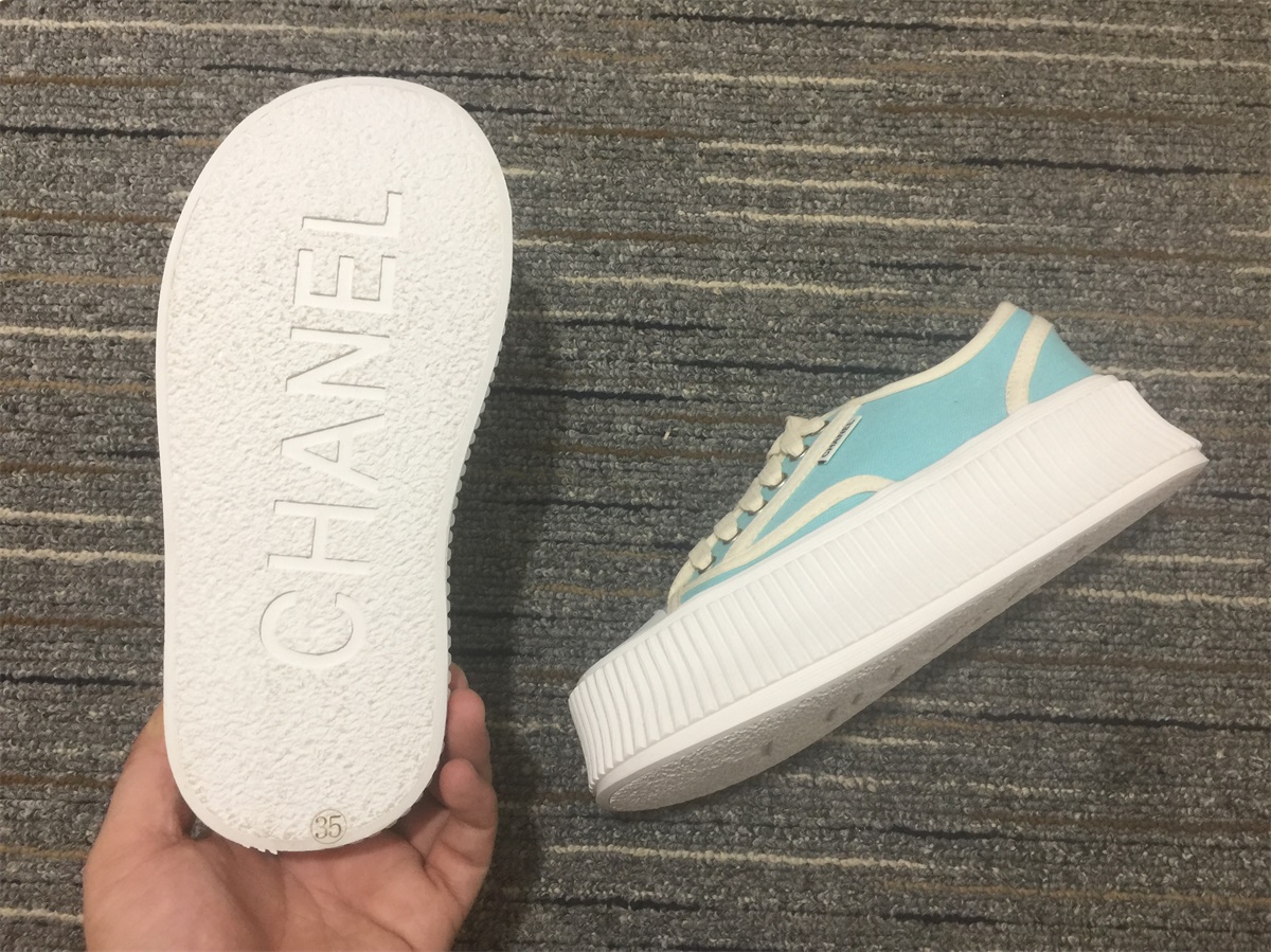 Women C*hanel Top Sneaker