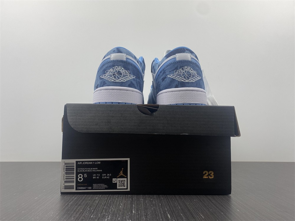 Air Jordan 1 Low Washed Denim DM8947-100