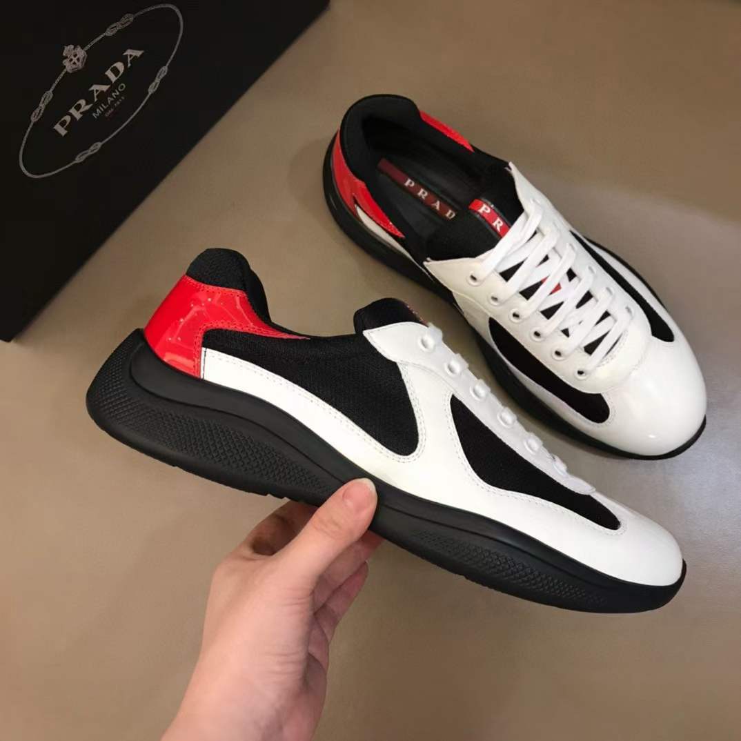 Mens P*rada Top Sneakers
