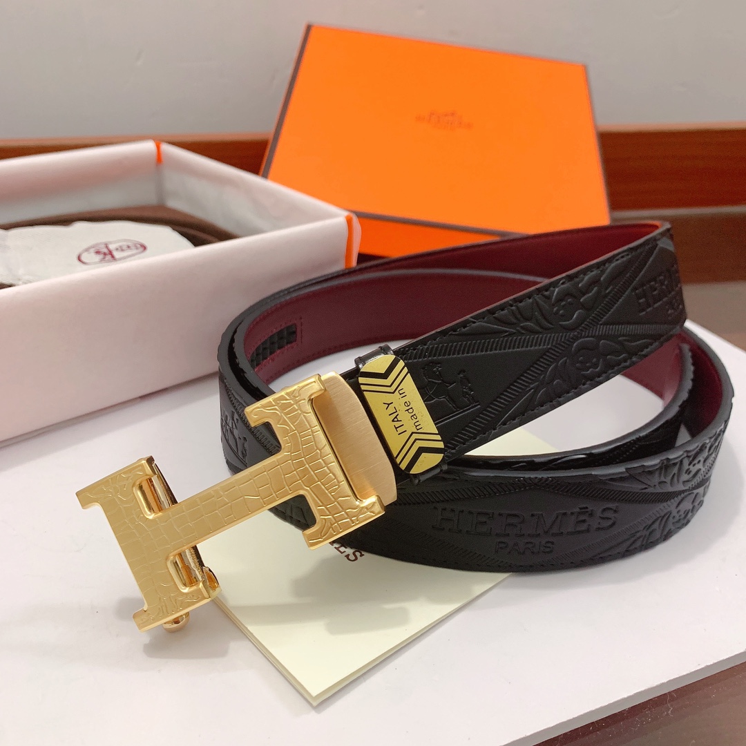 H*ermes Belts Top Quality 34MM