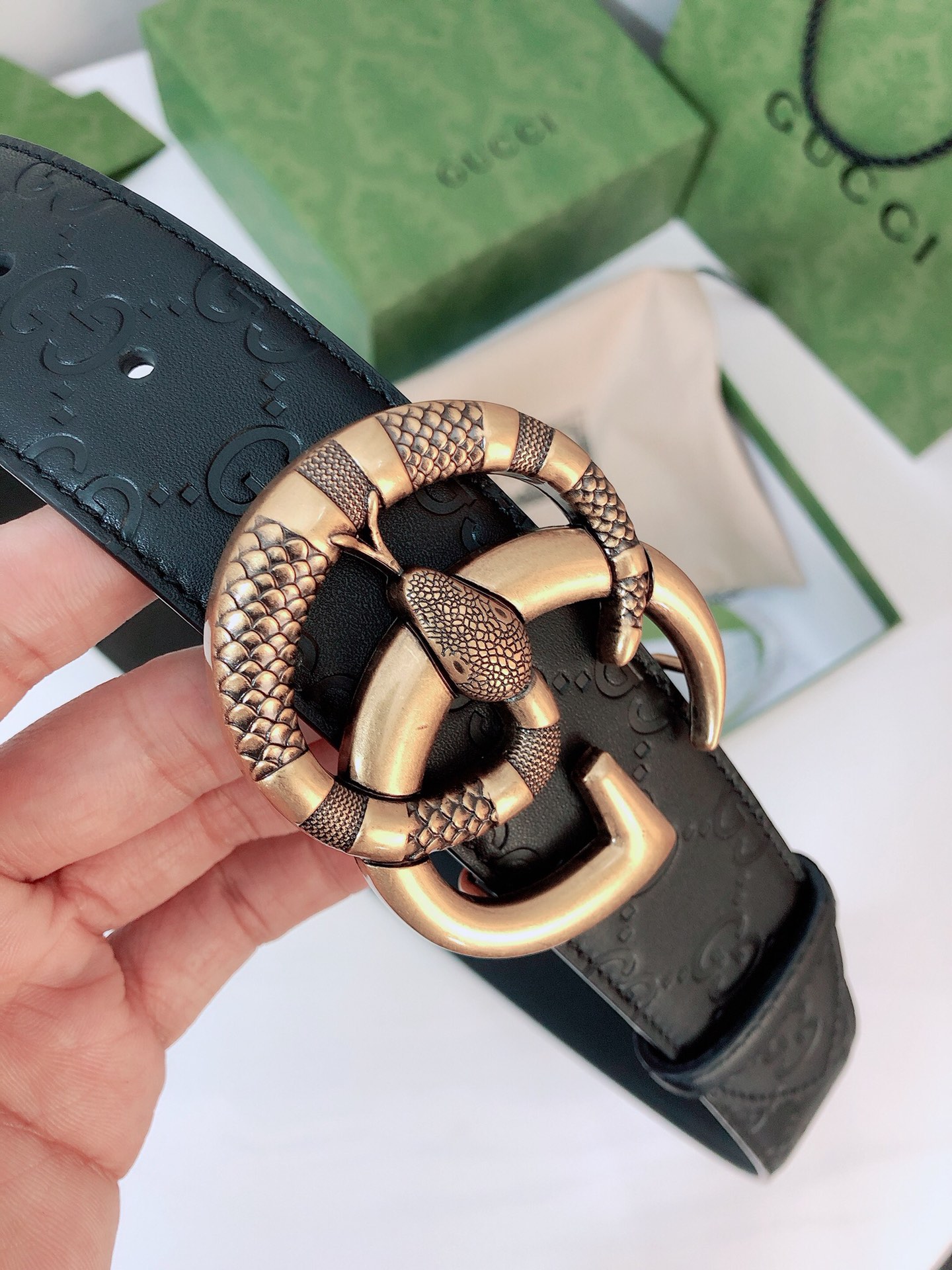 G*ucci Belts Top Quality 40MM