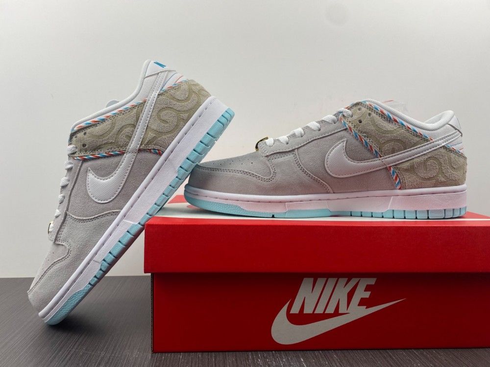 from Nike SB Dunk Low Barber Shop DH7614-500