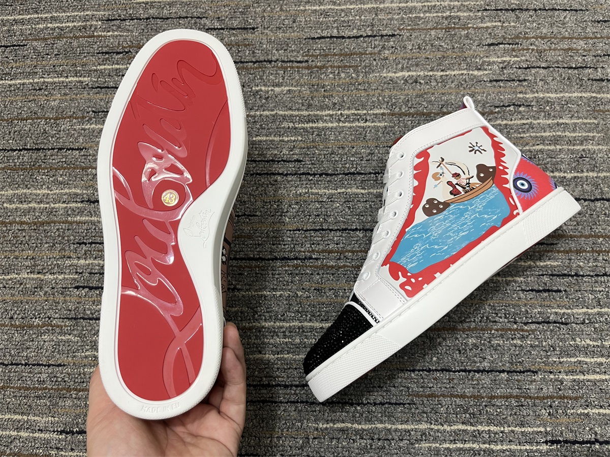 Men Women C*hristian L*ouboutin Top Sneaker