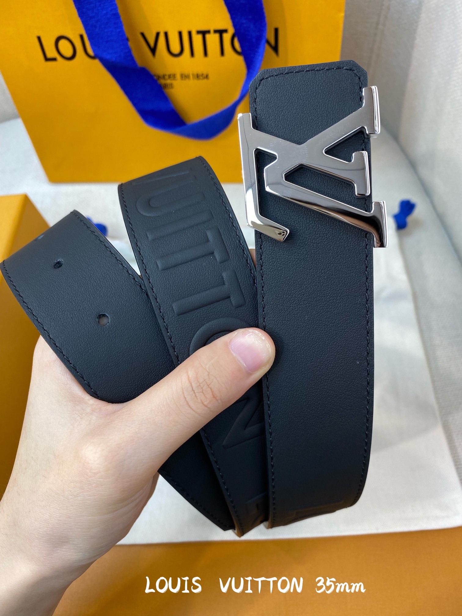 L*ouis V*uitton Belts Top Quality 35MM