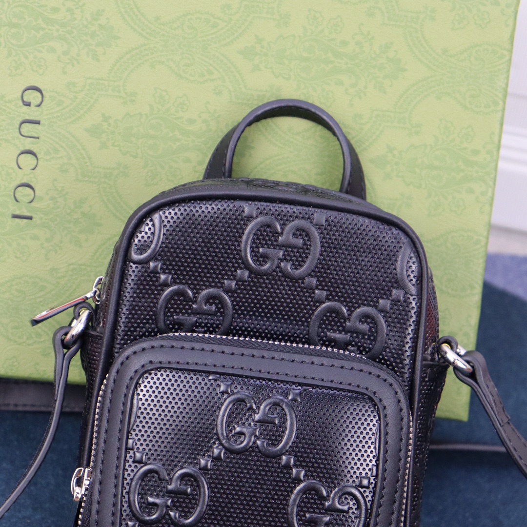 G*ucci Bag Top Quality 12*16*7CM