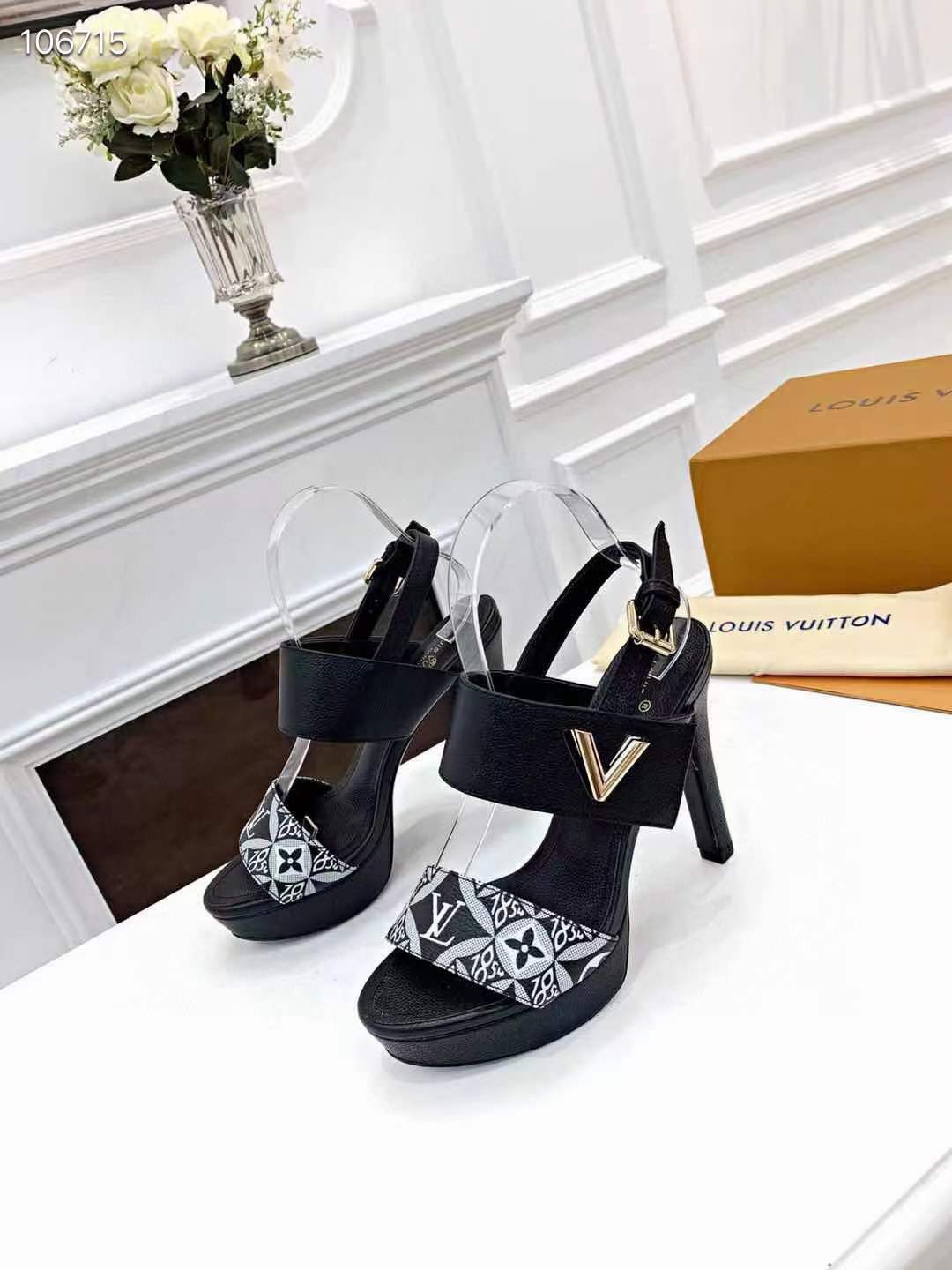 Women L*ouis V*uitton Top Slippers