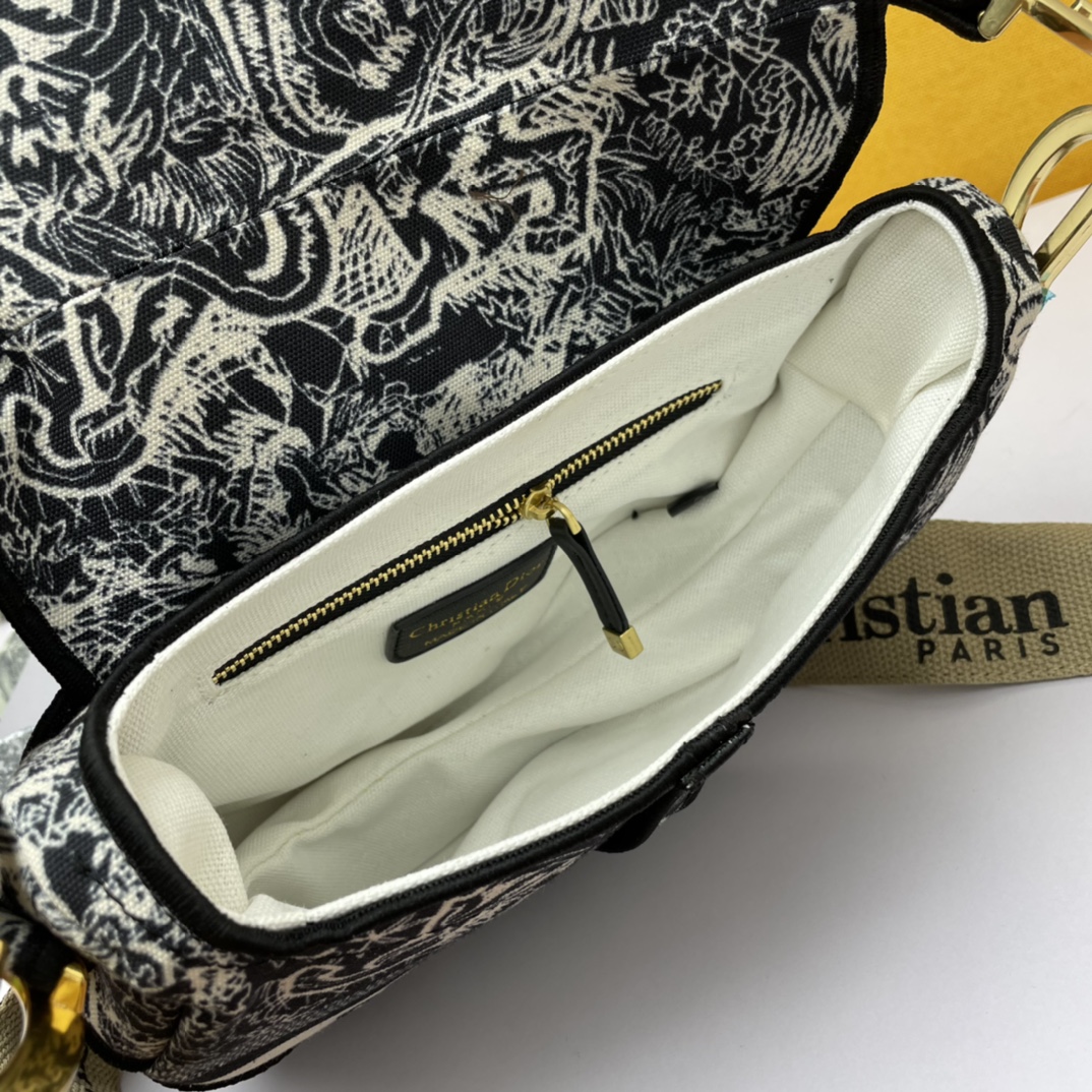 D*ior Top Bag 24*6*18cm