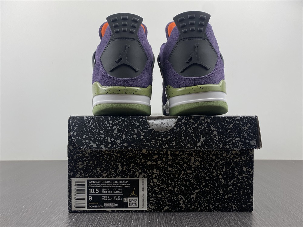 Air Jordan 4 WMNS “Canyon Purple” AQ9129-500