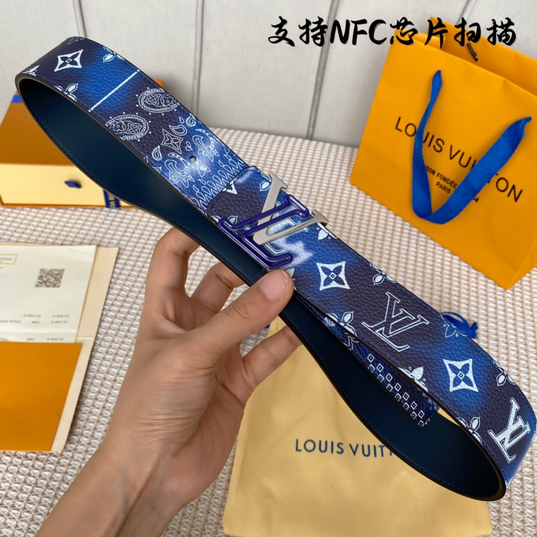 L*ouis V*uitton Belts Top Quality 40MM