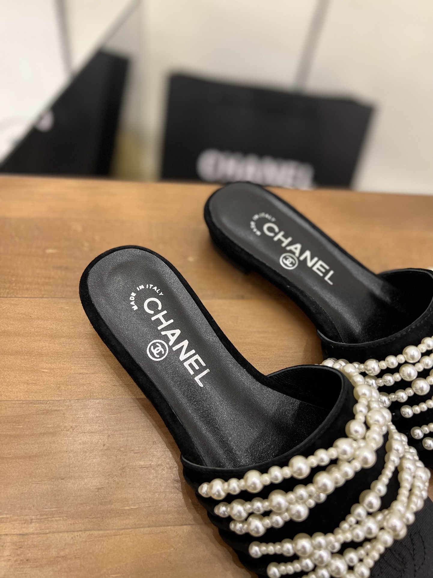 Women C*hanel Top Sandals