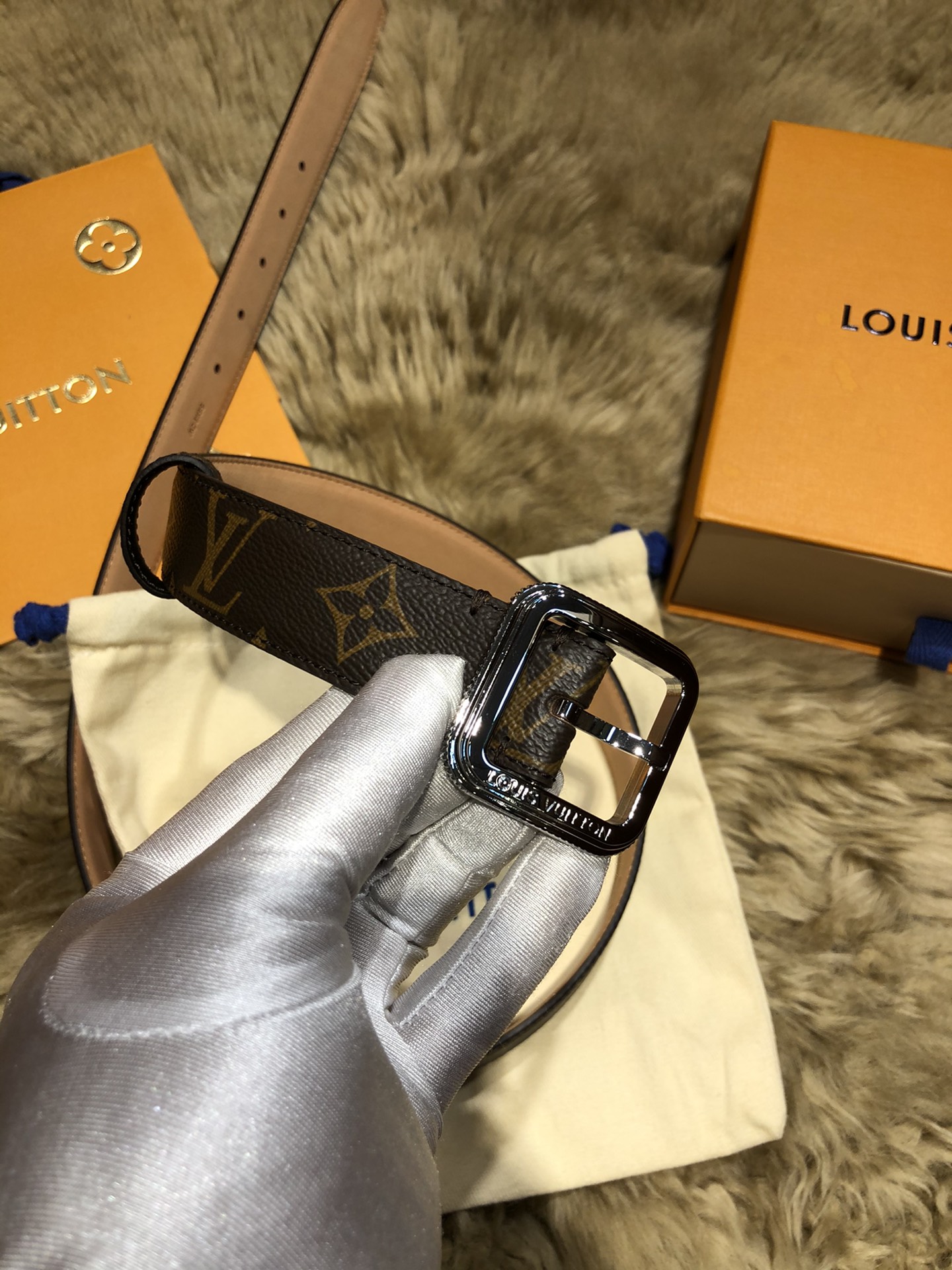 L*ouis V*uitton Belts Top Quality 30MM