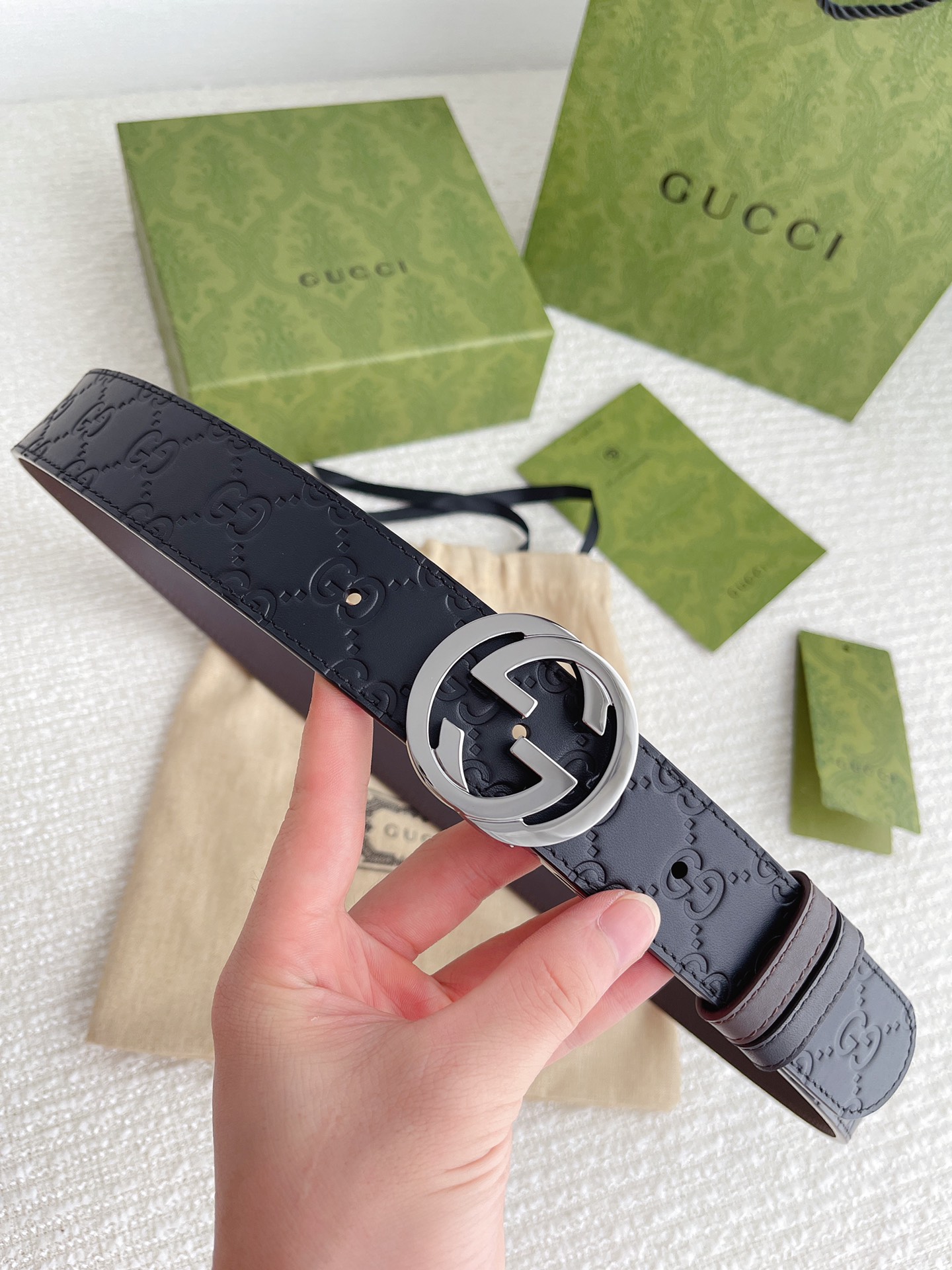 G*ucci Belts Top Quality 37MM