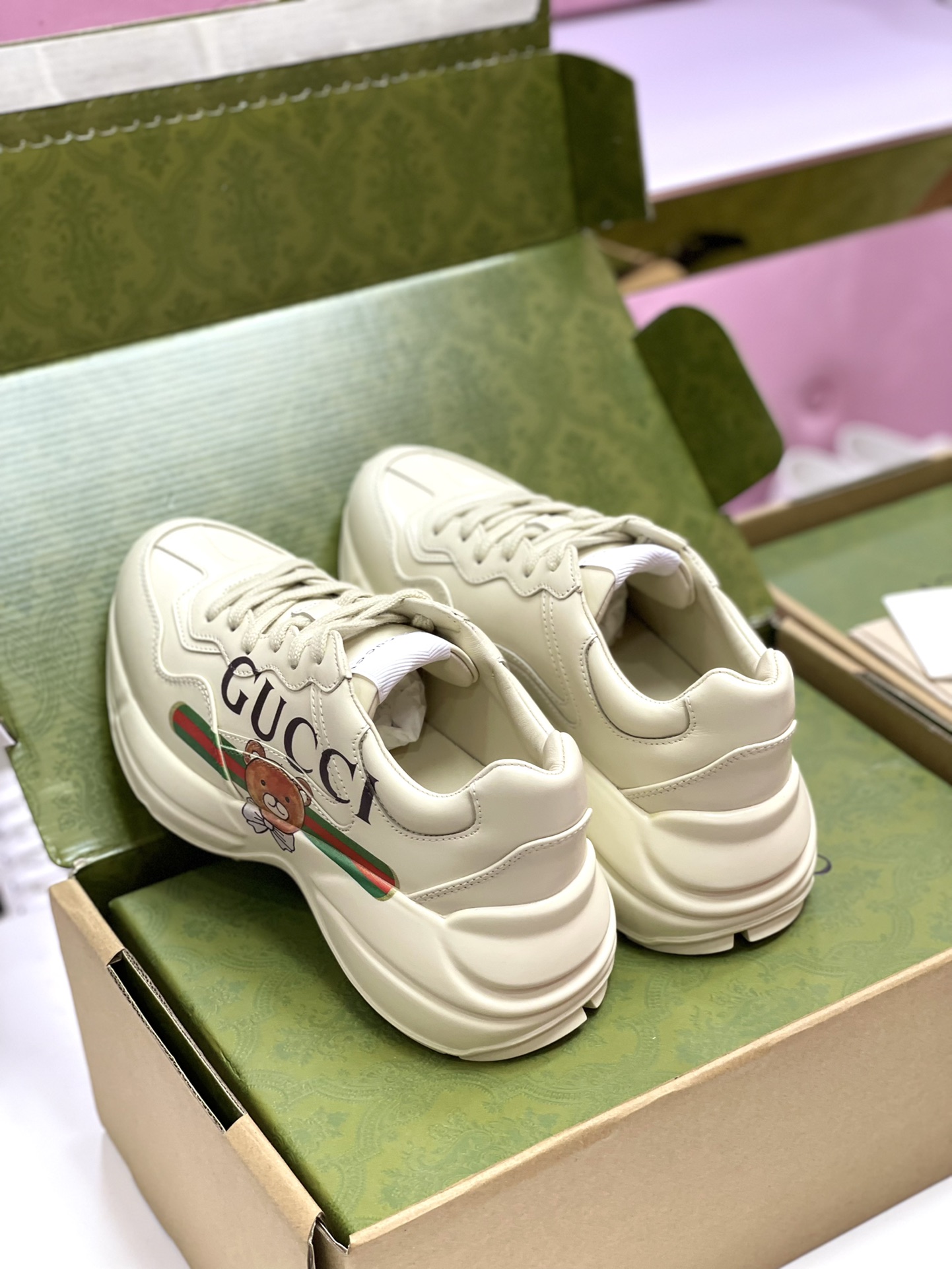 Men Women G*ucci Top Sneaker