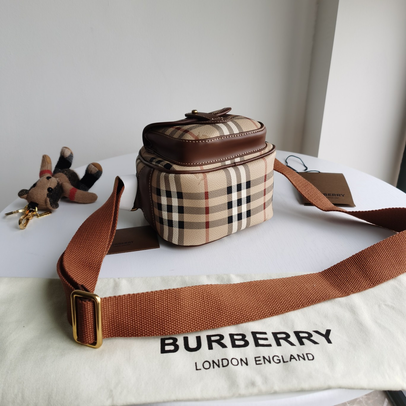 B*urberry Bag Top Quality 15*10*17cm