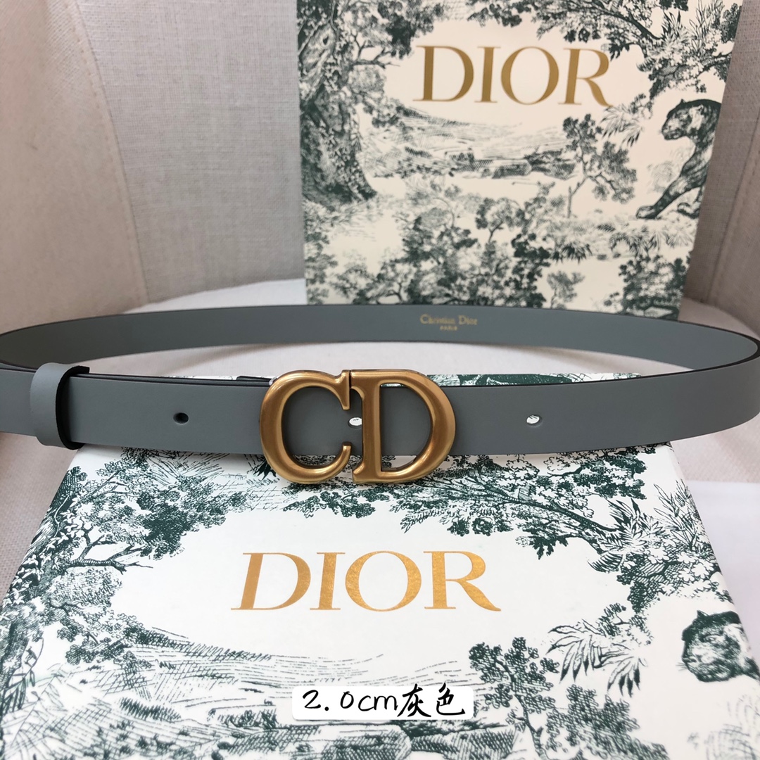 D*ior Belts Top Quality 20mm