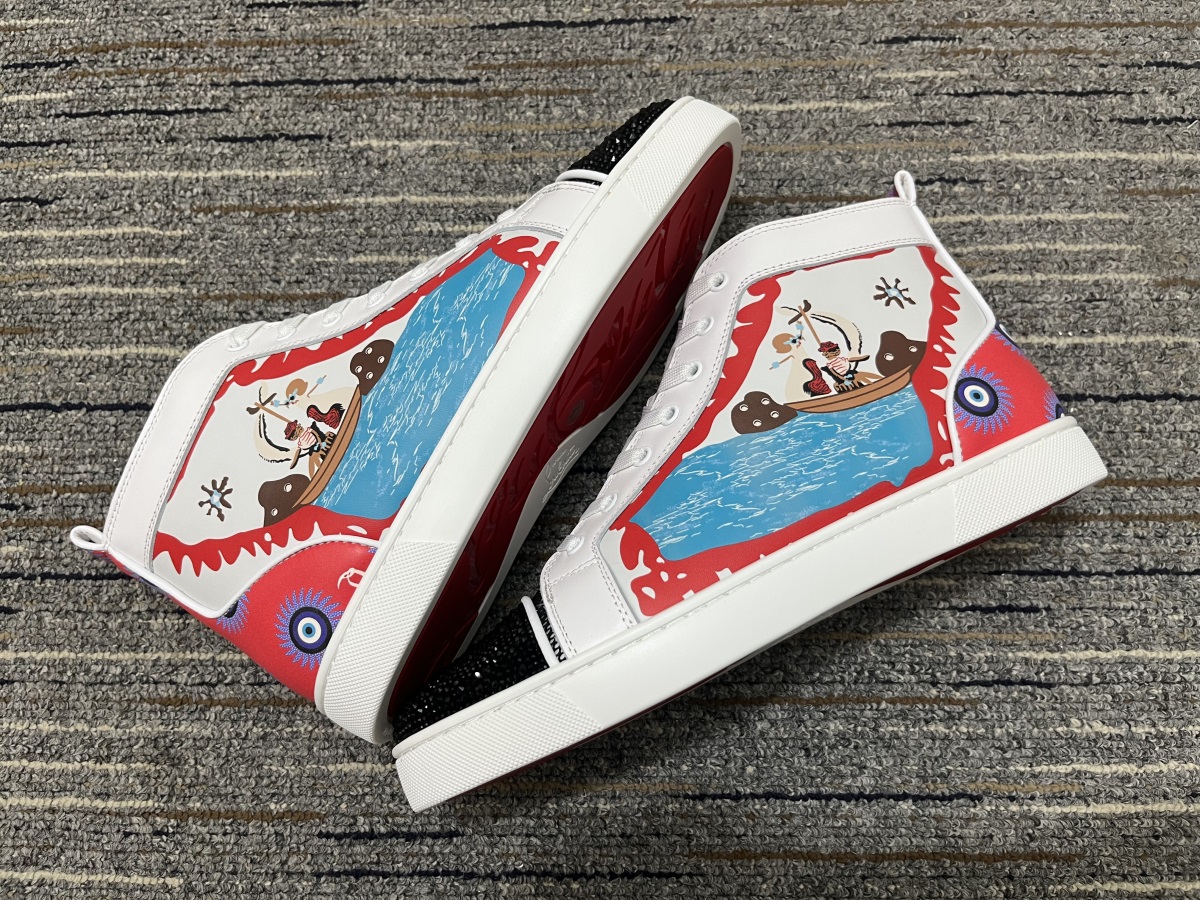 Men Women C*hristian L*ouboutin Top Sneaker