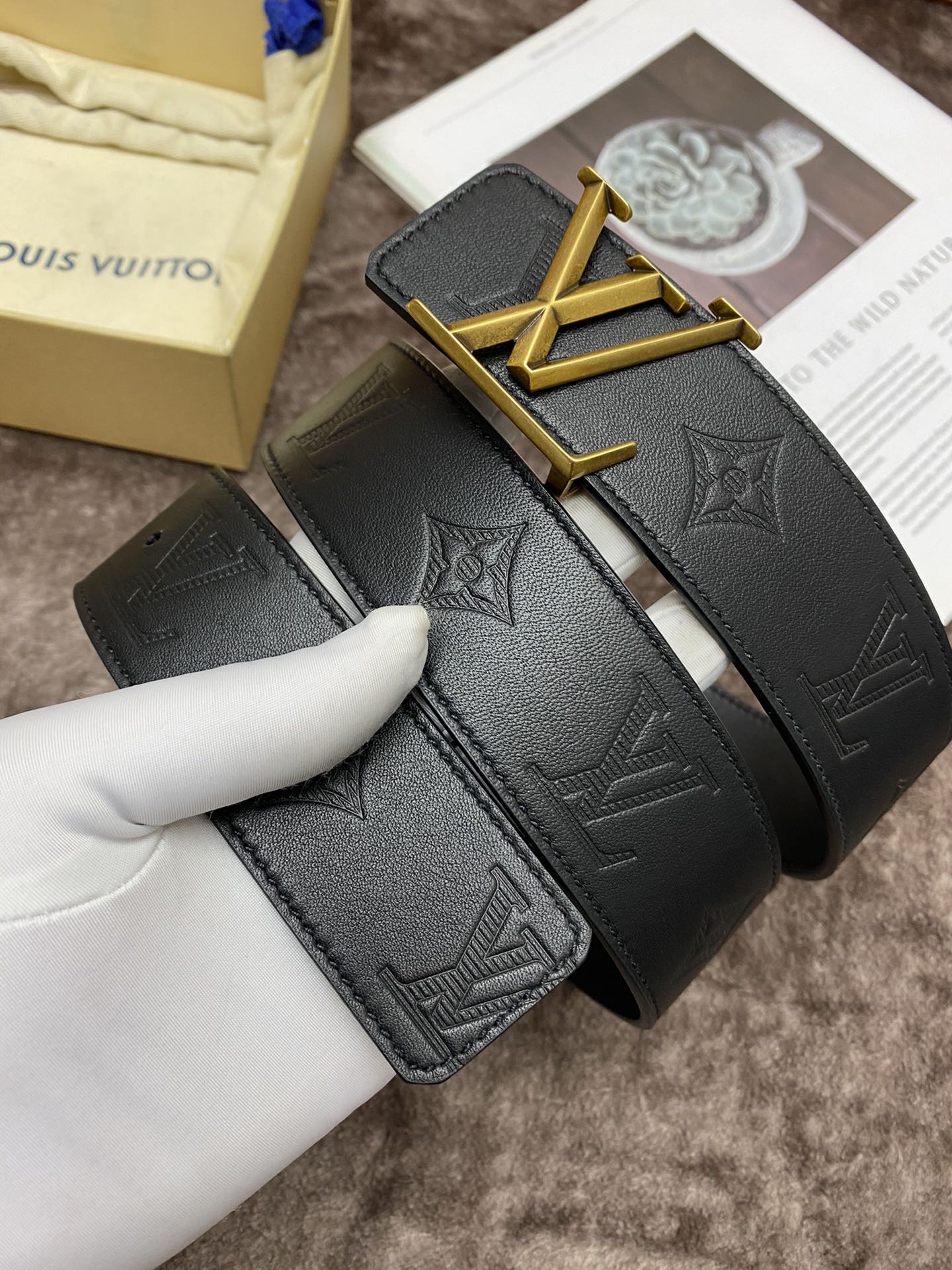L*ouis V*uitton Belts Top Quality 40MM