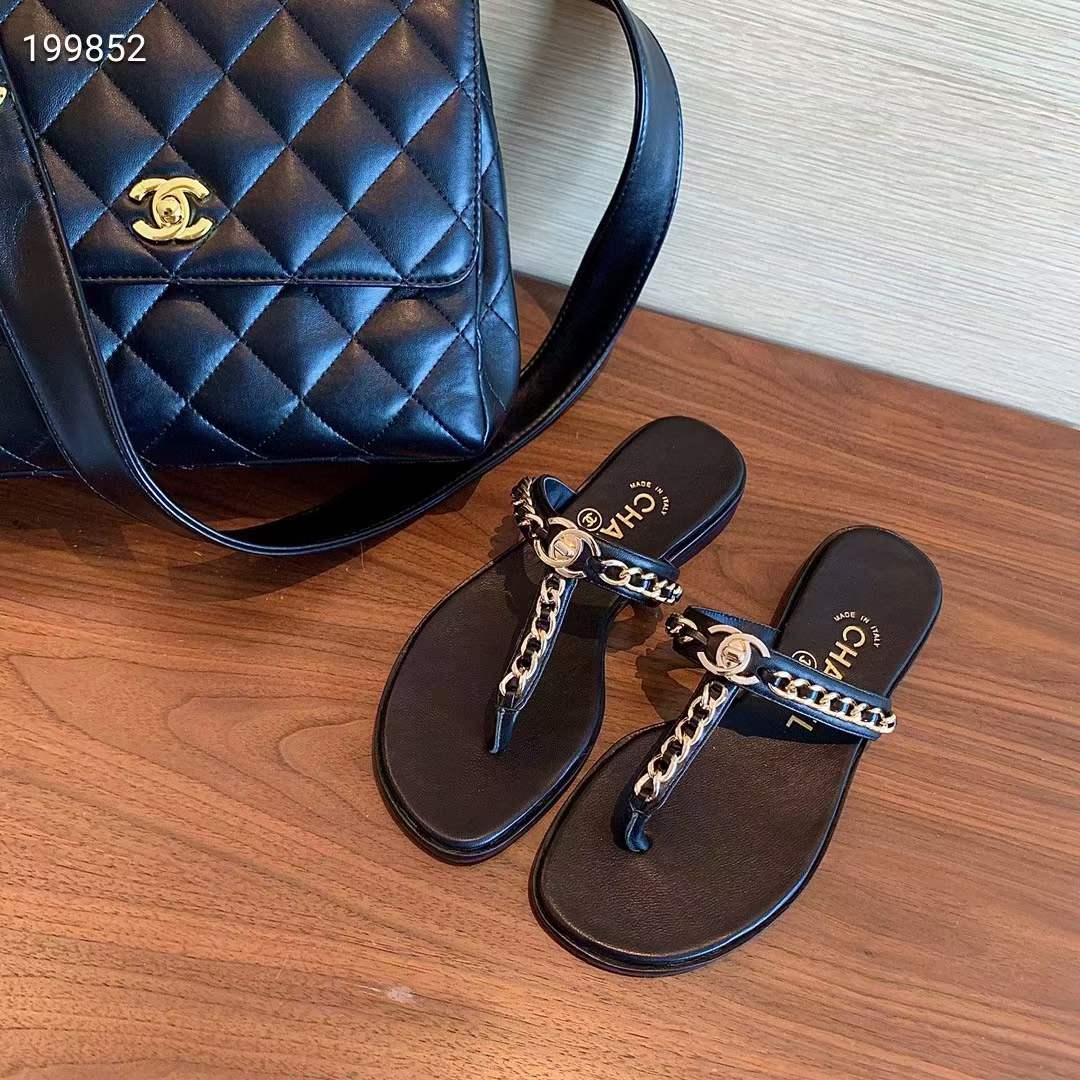 Women C*hanel Top Sandals