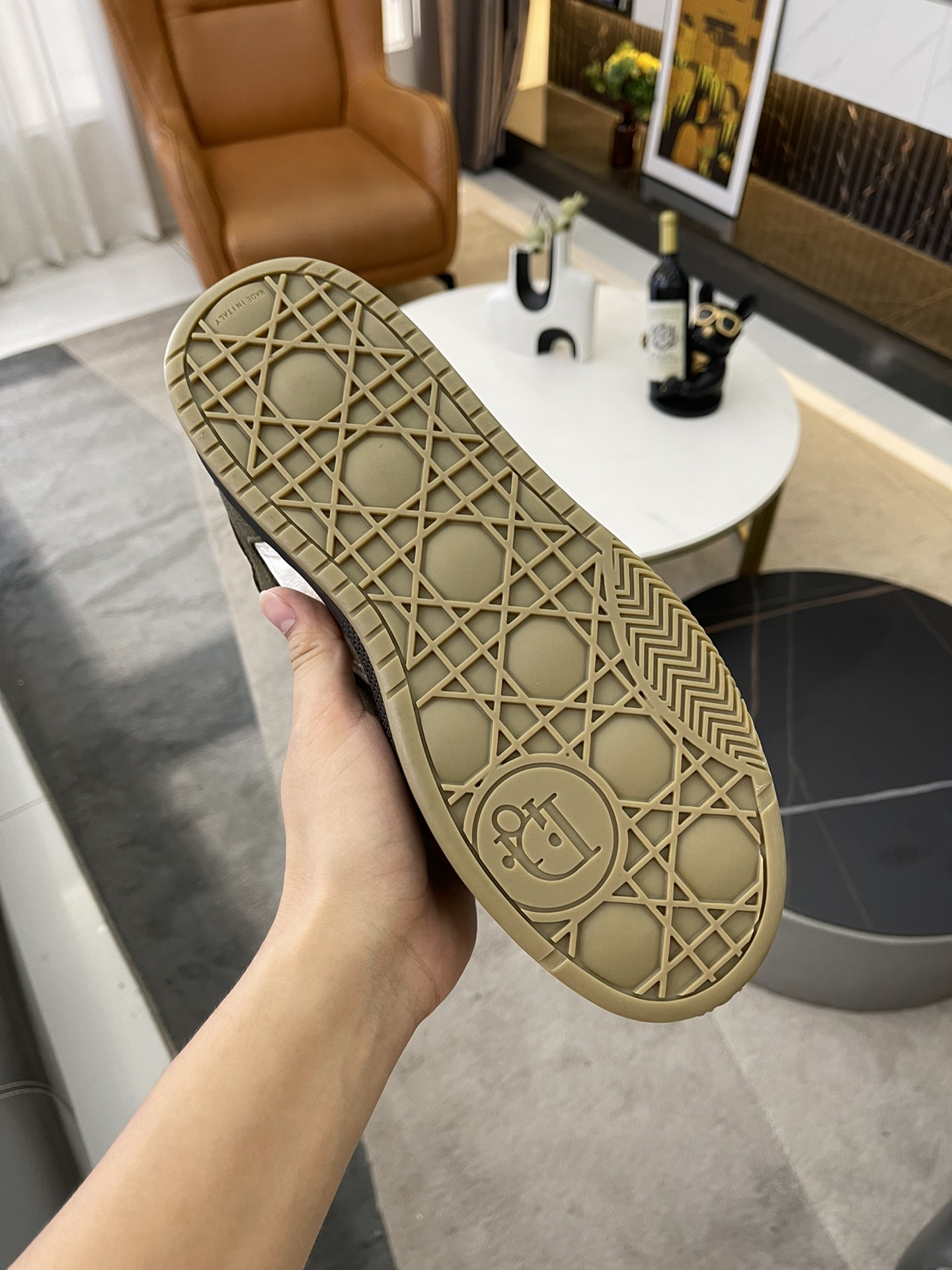 Men Women D*ior Top Sneakers