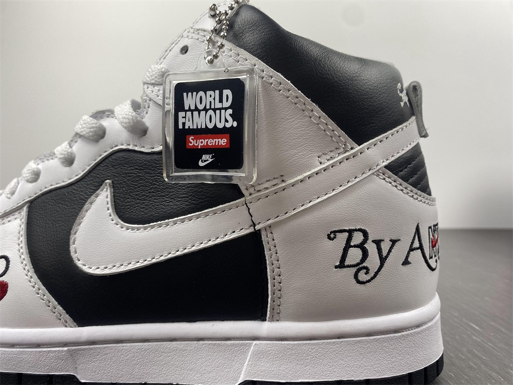 from Supreme x Nike SB Dunk High QS “By Any Means”SUP DN3741-002