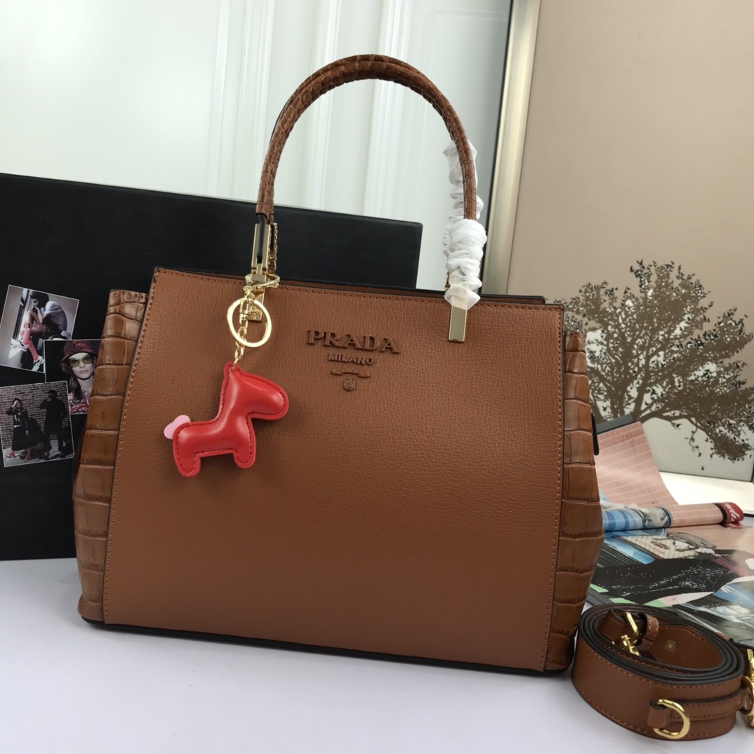 P*rada Top Bag 30*23*13cm