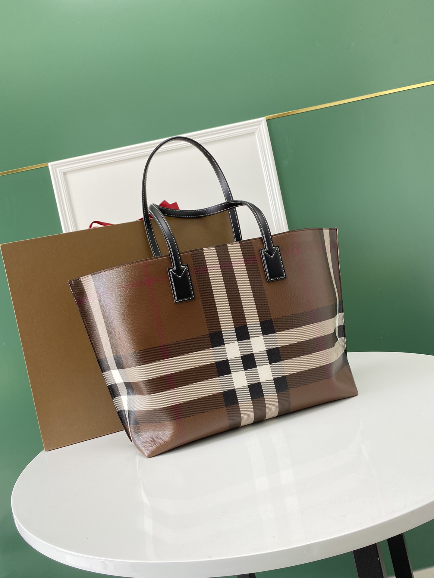 B*urberry Bag Top Quality 34*14*28CM